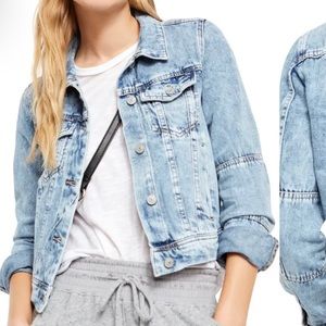 Free People Rumors Denim Jacket